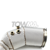 Audi RS6 C8 Downpipe Catless High-Flow 4.0 TFSI