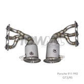 Porsche 992 GT3 GT3RS Downpipe Catless High-Flow 4.0