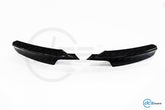 DCE Parts - Splitter Flaps for M - Sport Front Bumper BMW F30 F31 - Gloss Black - Unique Domestic Automotive