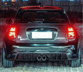 MINI F56 JCW Tailgate Rear Cover Carbon Fiber YISO Lower Vent LCI 2022 - 2023 - Unique Domestic Automotive