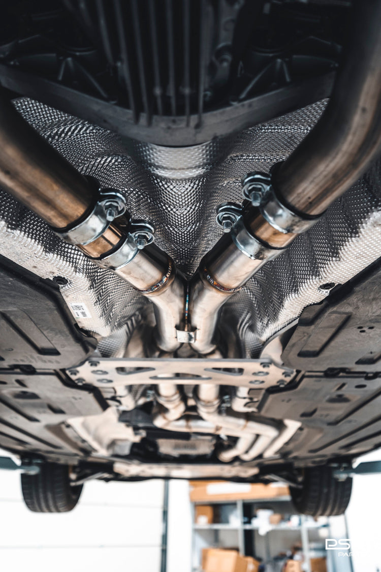 DCE Parts BMW S58 G80/G81 M3 G82/G83 M4 High Flow Equal Length X-Pipe Midpipe