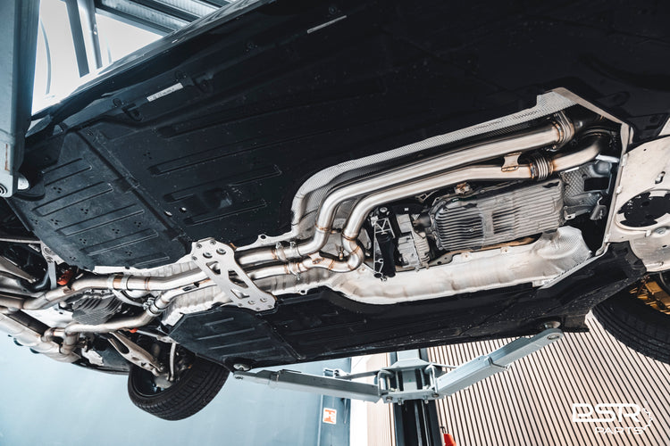 DCE Parts BMW S58 G80/G81 M3 G82/G83 M4 High Flow Equal Length X-Pipe Midpipe