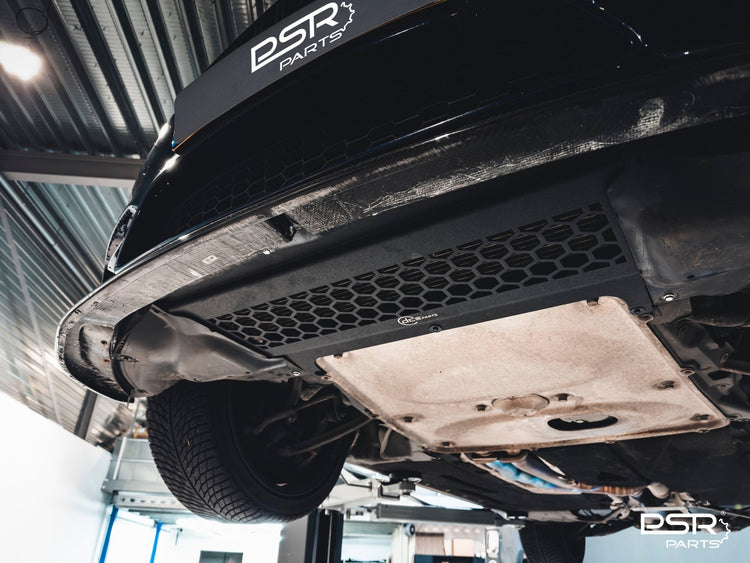 Aluminium Skid Plate BMW F80 M3 F82 F83 M4 Oil Cooler Guard by DCE Parts - Unique Domestic Automotive