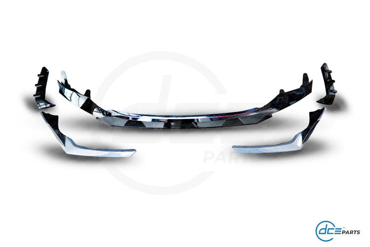 DCE Parts - 5 Piece GTS M - Sport Front Splitter - BMW 3 SERIES G20/G21 Pre - LCI - Gloss Black - Unique Domestic Automotive