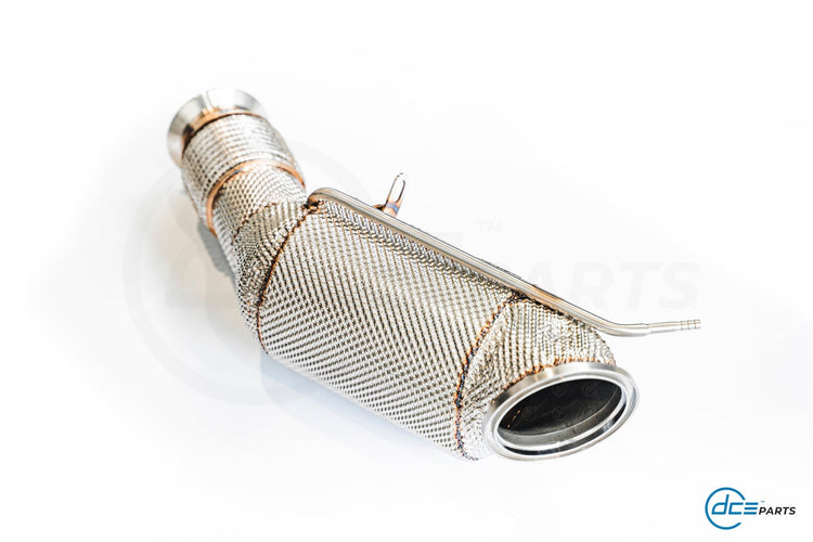 DCE Parts - B48 Downpipe - F & G Chassis - BMW 120I, 125I, 220I, 230I, 320I, 330E, 330I, 420I, 430I, 520I, 530I, 530E, 630I, 730I, 740E, X3 X4 20I 30I & XDRIVE, Supra A90 B48 - (OPF & V - Band Flange Type) - Unique Domestic Automotive