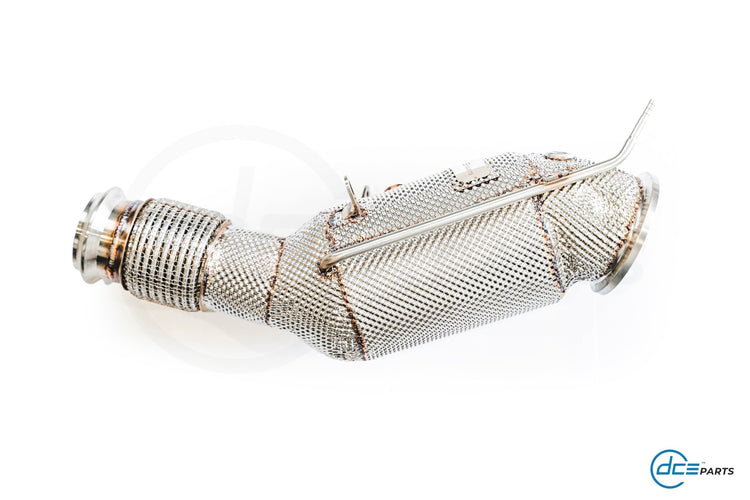 DCE Parts - B48 Downpipe - F & G Chassis - BMW 120I, 125I, 220I, 230I, 320I, 330E, 330I, 420I, 430I, 520I, 530I, 530E, 630I, 730I, 740E, X3 X4 20I 30I & XDRIVE, Supra A90 B48 - (OPF & V - Band Flange Type) - Unique Domestic Automotive