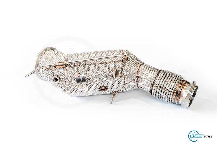 DCE Parts - B48 Downpipe - F & G Chassis - BMW 120I, 125I, 220I, 230I, 320I, 330E, 330I, 420I, 430I, 520I, 530I, 530E, 630I, 730I, 740E, X3 X4 20I 30I & XDRIVE, Supra A90 B48 - (OPF & V - Band Flange Type) - Unique Domestic Automotive