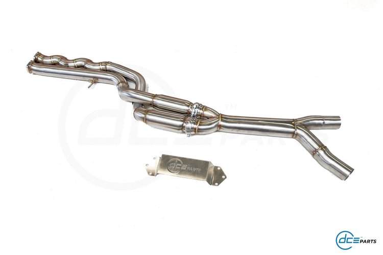 DCE Parts BMW F87 M2 Competition S55 Hybrid Catback Uitlaatsysteem met Kleppen - Unique Domestic Automotive