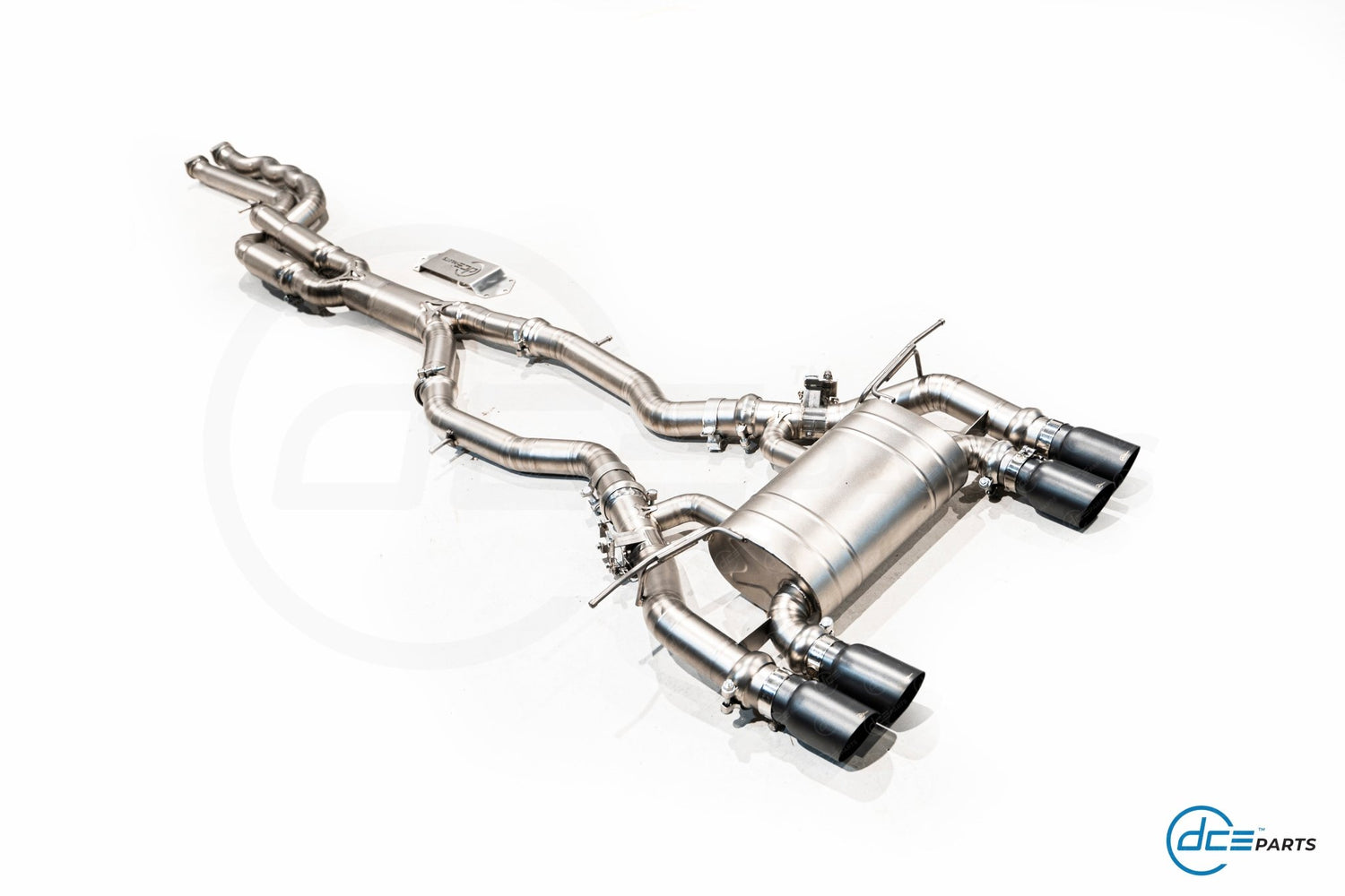 DCE Parts BMW F87 M2 Competition S55 Hybrid Catback Uitlaatsysteem met Kleppen - Unique Domestic Automotive