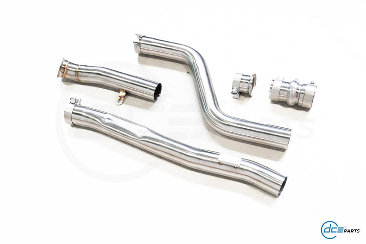 DCE Parts BMW G20 G21 320i 330i OPF Delete Midpipe - Unique Domestic Automotive