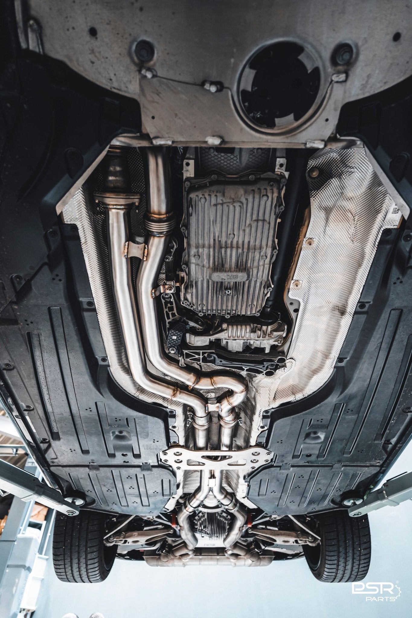 DCE Parts BMW S58 G80/G81 M3 G82/G83 M4 High Flow Equal Length X - Pipe Midpipe - Unique Domestic Automotive