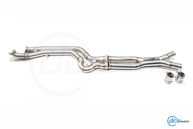 DCE Parts BMW S58 G80/G81 M3 G82/G83 M4 High Flow Equal Length X - Pipe Midpipe - Unique Domestic Automotive