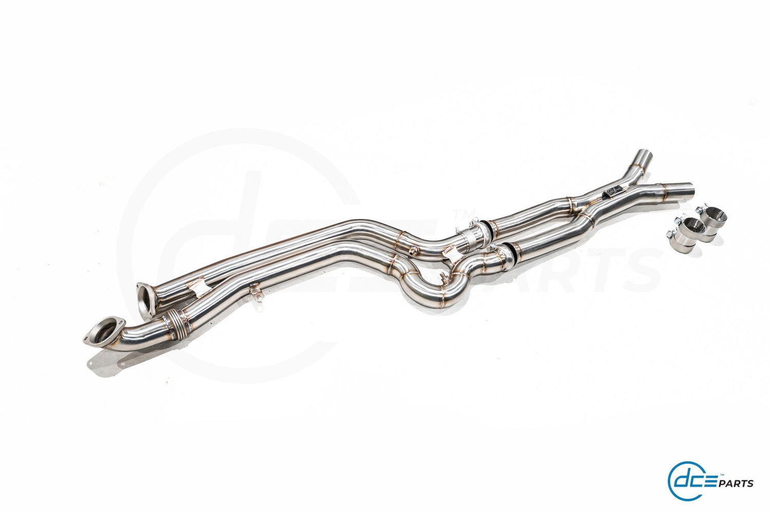 DCE Parts BMW S58 G80/G81 M3 G82/G83 M4 High Flow Equal Length X - Pipe Midpipe - Unique Domestic Automotive