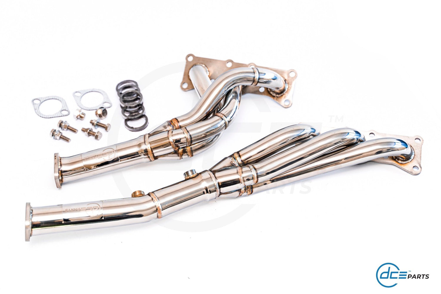 DCE Parts - EURO Spec Catless Race Headers for BMW N52 N53 128i 325i 328i 330i X1 E84 E81 X5 E70 E82 E87 E88 E90 E91 E92 E93 - Unique Domestic Automotive