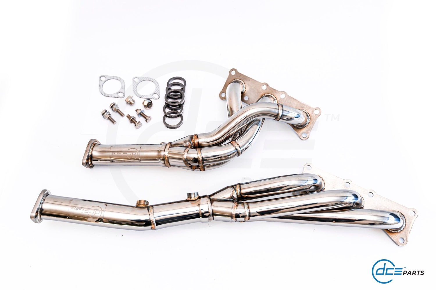 DCE Parts - EURO Spec Catless Race Headers for BMW N52 N53 128i 325i 328i 330i X1 E84 E81 X5 E70 E82 E87 E88 E90 E91 E92 E93 - Unique Domestic Automotive