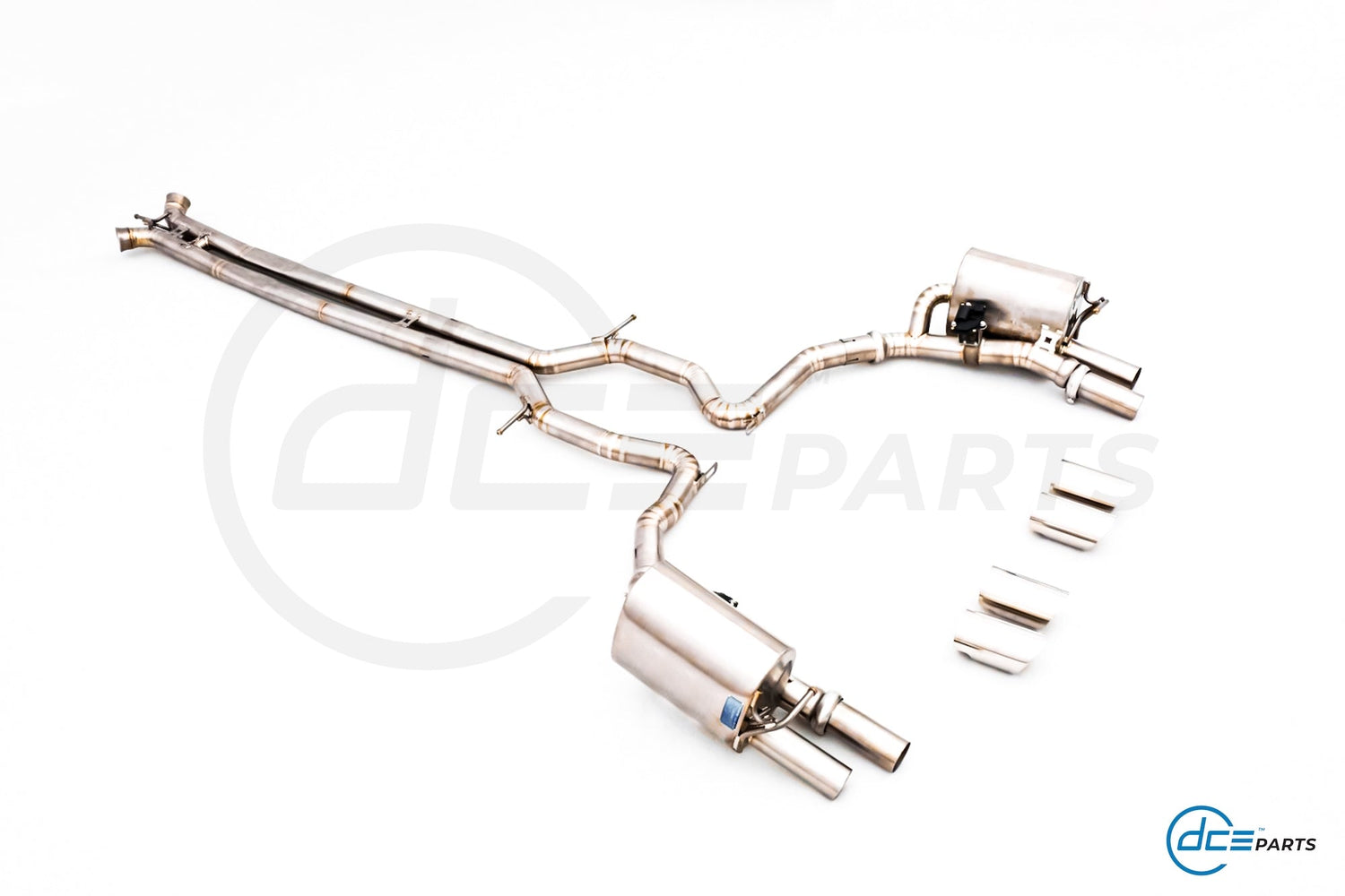 DCE Parts Porsche 971 Panamera 2.9T 4/4S/E - Hybrid Catback Valvetronic Uitlaatsysteem RVS - Unique Domestic Automotive