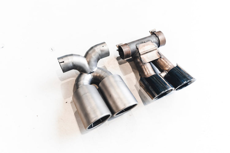 DCE Parts - Porsche 981 Cayman & Boxster 2.7/3.4/3.8 GT4 / Spyder X - Pipe Titanium Style - Unique Domestic Automotive