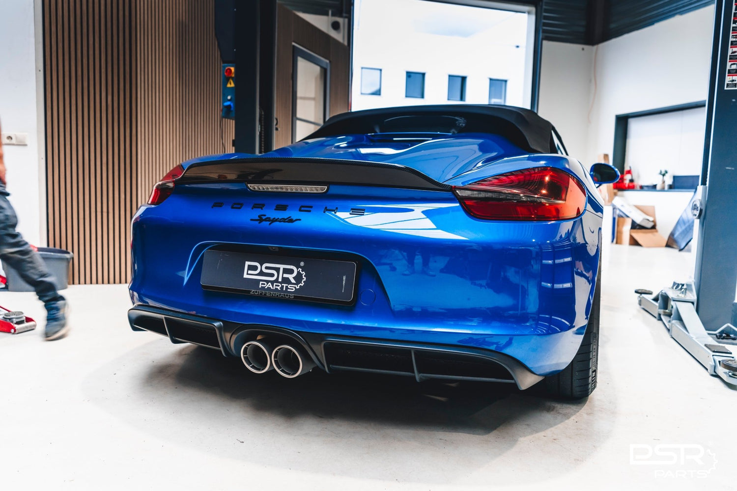 DCE Parts - Porsche 981 Cayman & Boxster 2.7/3.4/3.8 GT4 / Spyder X - Pipe Titanium Style - Unique Domestic Automotive