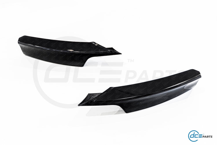 DCE Parts - Splitter Flaps for M - Sport Front Bumper BMW F30 F31 - Gloss Black - Unique Domestic Automotive