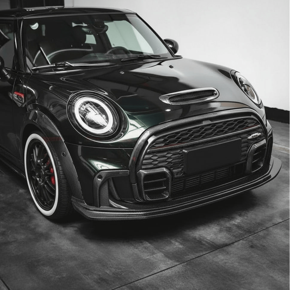 MINI F55/F56 JCW Cooper S Aerodynamic Kit Carbon Fiber - YISO AG Cover 2015 - 2022 - Unique Domestic Automotive