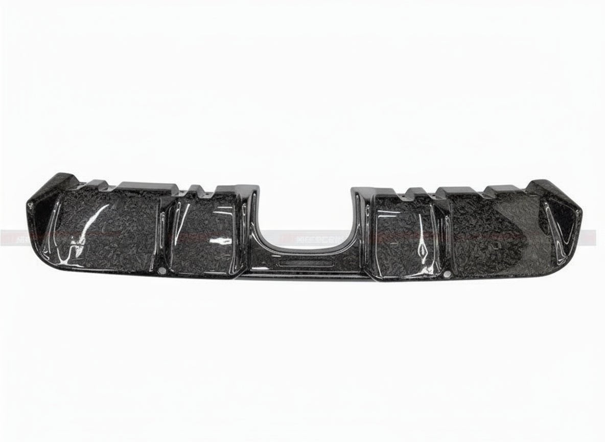 MINI F55/F56 JCW Rear Lip Carbon Fiber YISO Design 2022 - Unique Domestic Automotive