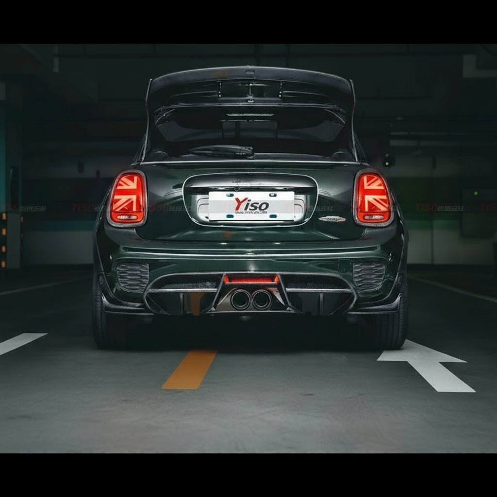 MINI F56 JCW Achterspoiler Carbon Fiber - YISO Aerodynamic Kit 2021 - 2022 - Unique Domestic Automotive
