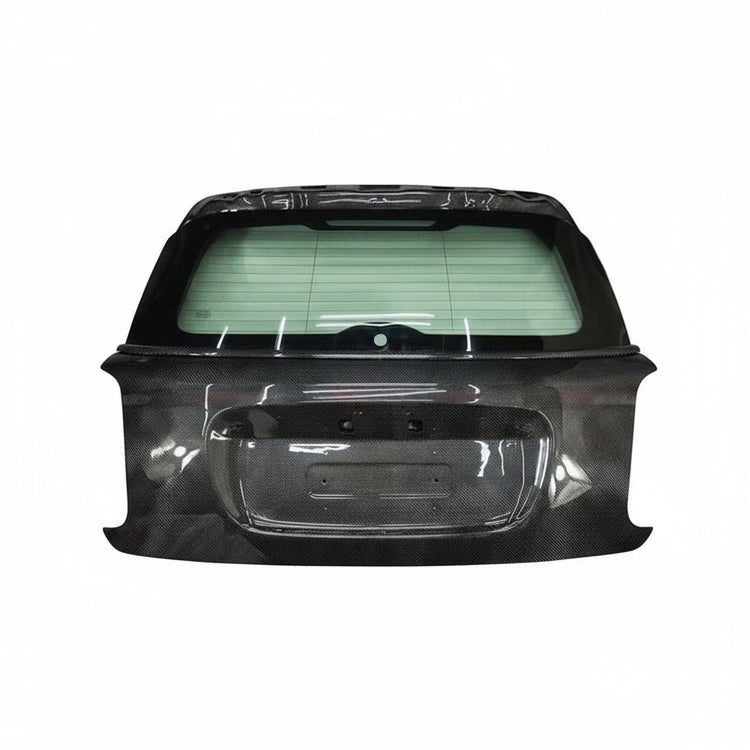 MINI F56 JCW Tailgate Rear Cover Carbon Fiber YISO Lower Vent LCI 2022 - 2023 - Unique Domestic Automotive